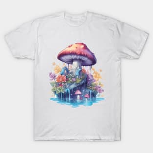 Mushroom Waterfall T-Shirt